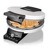 Cloer 181 Waffeleisen für eine Herzwaffel, 930 W, Waffelgröße 16 cm, schwere Backplatten, optische und akustische Fertigmeldung, Metall, weiß