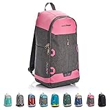meteor 10 und 20L Kuhl-Rucksack Kühltasche Isolier-Rucksack Lunch Rucksack Kühlbox Picknick Rucksack EIS Campingtasche Picknick-tashe Outdoor Reisentashe (10 L, Türkis/Pink)