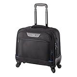 Lightpak Laptop Rollkoffer Business Trolley Star, Nylon, 42.57 Liters Schwarz, 45 cm