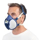 3M Atemschutz-Maske 4279+, ABEKP3, Schutz vor chemischen Stoffen wie Pestiziden und Reinigungsmitteln, 1 Maske