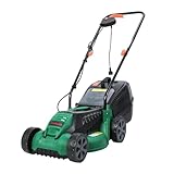 RRXIMHTT 1600W leistungsstarke elektrische Rasenmäher-begehbar selbst angetriebene, schnurlose bürstenlose Motor mit 35-45L-Grasbehälter, Batterie für große Gartenpflege, leichtes Haushaltsschub