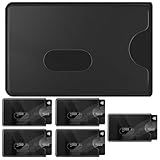 JRYXDS 6 Stück Rfid Nfc Blocker Hartplastik Schutzhülle Ec Karten Schutzhülle Kreditkartenhülle Scheckkartenhülle Kartenhülle Für Kreditkarten Und Ec Karten, Ec Kartenhülle Für Bankkarten