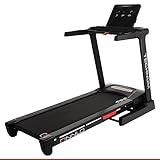 HAMMER Finnlo Laufband Technum, Klappfunktion, LED-Display, 30 Programme, Kinomap, Zwift, 5 PS, 20 km/h, 150 x 51 cm Lauffläche
