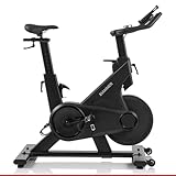 HAMMER Speedbike Speed Race X, Indoor Cycle, 20 kg Schwungmasse, Heimtrainer Fahrrad, Kinomap und Zwift, Hometrainer Fahrrad, Belastbarkeit 130 kg