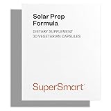 Solar Prep Formula - Die vollständigsten Bräunungskapseln - Erleichtert und verlängert die Bräunung - Natürlicher Selbstbräuner - UV-Schutz - klinisch erforschter Extrakt - Vegan - SuperSmart