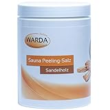 Peelingsalz, Saunasalz 1 Kilo, Sandelholz, dazu Rekosan ® Kristallsalz für die Salzmühle 100g