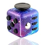 Steemjoey Fidget Toy Cube, Anti-Stress Würfel Spielzeug, Stressabbauendes Galaxy Sinnesspielzeug für Erwachsene und Kinder zum Abbau von Ängsten