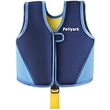 Schwimmweste Kinder, ‎Ideale Schwimmhilfe Neopren Schwimmweste Kleinkind Badeanzug Assist Bademode Schwimmtraining mit Einstellbare Sicherheits Straps für Jungen und Mädchen - Blau,M (3-6 Jahre)