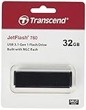 Transcend 32GB JetFlash 780 USB 3.1 Gen 1 USB Stick TS32GJF780, Schwarz