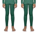 Rocky Mädchen Thermohose (Long John Base Layer Unterwäsche Hose) Isoliert für Outdoor Ski Wärme/Extreme Kalte Pyjamas, Jade, Mittel