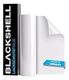 Blackshell® Universal Lackschutzfolie transparent 10cm x 100cm Folie selbstklebend als Auto Folie, Motorrad Folie, Fahrrad Schutzfolie - universal einsetzbar auf Allen glatten Oberflächen