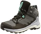 adidas Damen Terrex Skychaser 2 Mid GTX W Traillaufschuh, Sechs Grau Vier Grau Silber Alone, 38 EU