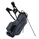 TaylorMade Golf Pro Stand & Cart Bag 2023, Charcoal