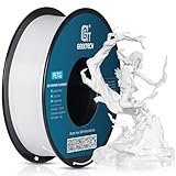 GEEETECH PETG Filament, 1,75 mm, Weiß, PETG, 1 kg, für 3D-Drucker