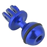 ZJchao Ballkopfhalterung, Kamera -Aluminium -Legierung Ballhalterung mit Stabiler Leistung für die Kamera (Blue)