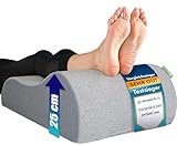 DYNMC you Venenkissen Beinhochlagerungskissen - Beinkissen für Entlastung der Beine - Lagerungskissen Erwachsene - Ergonomisches Venenkissen - Fußkissen & Beinstütze Beinauflage 18/20x40x59cm