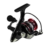 Toyvian 1 Stück Metall Angelrolle Austauschbare Links und Rechtsversion Hochwertiges Angelzubehör für Angler für Süßwasser und Hochseefischen Modell
