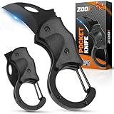 ZOOI Geschenke für Männer, Messer Outdoor Multitool Taschenmesser, Geburtstagsgeschenk Gadgets für Männergeschenke, Klappmesser mit Anhänger Ostergeschenke Erwachsene, Vatertagsgeschenk für Papa