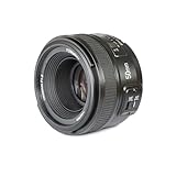 Yongnuo YN50 mm Nikon – Objektiv für Kameras DSLR (F/1.8, 58 mm, AF/MF), Schwarz