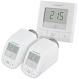 Homematic IP Smart Home Set Heizen Basic XS mit 2X Heizkörperthermostat und 1x Wandthermostat