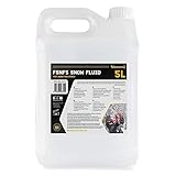 BeamZ FSNF5 Snow Fluid 5 Liter Kanister für Schneemaschinen, Schneefluid für Kunstschnee Kanonen, Geruchlos, keine Rückstände, Umweltfreundlich, Ökobasiertes Schnee Fluid - Transparent