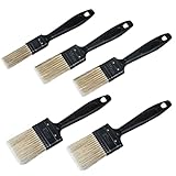 Flachpinsel-Set 5-teilig, 1x 25+2X 35+ 2x50 mm Breite Malerpinsel Set Lackpinsel Pinselset NUR EINMAL Versandkosten, egal wie viele Stücke.