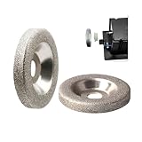 1 Stück 50mm Diamant-schleifscheibe 150/180/320 Körnung Kreisschleifscheibe Steinschärfer Winkelschneidscheibe Drehwerkzeug Zubehör(320)