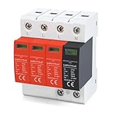 Überspannungsschutz Typ 2, Überspannungsschutz typ 1 2, Überspannungsableiter Typ 1, Überspannungsableiter Typ 2, Maximaler Ableitstrom von 50 Ka 4 polig