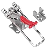 SH-RuiDu Verstellbare Knebelklemme 318 kg Klemmung Edelstahl Knebelklemme Schnellspanner Hebelklemme zum Löten 2 Klemme Knebelklemmen Holzbearbeitung Knebelklemme