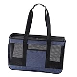 NESTINGHO Tasche für Haustiere pet Backpack Dog Carrier Bag Katzentaschen für die Reise Organizer-Einkaufstasche hundekotbeutel Reisetasche kleine Transportbox für Katzen Katzenbehälter Netz