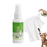 Flüssiges Katzenminze-Spray,50 ml natürliche flüssige Katzenminze | Katzenberuhigungsspray, hilft Stress zu reduzieren und Katzen zu entlasten, Katzenzubehör für Katzen und Kätzchen für den