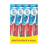 Colgate Zahnbürste für Unterwegs, weich, 4 Stück, faltbar...