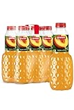 granini Trinkgenuss Pfirsich (6 x 1l), mindestens 48% Frucht, Pfirsich Fruchtsaftgetränk, natürlich, vegan, mit Pfand