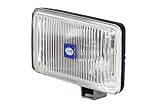 HELLA 1NB 005 860-201 Halogen-Nebelscheinwerfer - Comet 450 - 12V - rechteckig - Anbau - glasklare Streuscheibe - Lichtscheibenfarbe: weiß - links/rechts