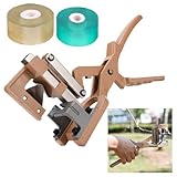 HEBEOT Garten-Veredelungsscheren-Set aus Aluminiumlegierung, dicker Zweig, Obstbaum, Pfropfwerkzeuge für Bäume, Obstbäume, Blumen und Äste, 29 x 14 cm