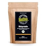 Reisprotein Bio 80% Protein 1kg - vegane Proteinquelle - ohne Zusätze - Frei von Gluten Soja und Lactose - Top Bio Qualität - Abgefüllt und kontrolliert in Deutschland - Biotiva