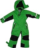 Maylynn Kinder Schneeanzug Skianzug Softshell grün, Größe:122