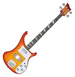 Rocktile Redneck E-Bass (Longscale, Humbucker, Single Coil, eingeleimter Hals) Red Sunburst