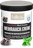 fallea Weihrauchsalbe Extra Stark Weihrauch Creme Hochdosiert Boswellia mit Teufelskralle-, Fenchel-, Melissen- & Baldiran Extrakt Weihrauchcreme (100ml)