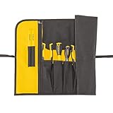 Stanley Rolltasche 1-93-601 (64 x 38.5 x 2 cm, robustes 600 x 600 Denier Cordura-Nylon, 12 Fächer, inkl. großer Dokumententasche sowie Stifthalter, unbestückt)