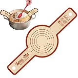 Silikon Backmatte, Silikon Backmatte - Rutschfestes Knetmatte, Silikonschal | Wiederverwendbare weiche Silikonmatte, Backzubehör mit Skala