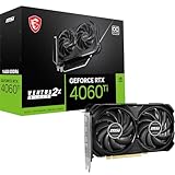 MSI GeForce RTX 4060 Ti Ventus 2X Black 16G OC Grafikkarte...