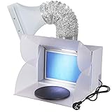 Fengda Tragbarer Airbrush Spritzkabine mit Absaugen BD-512A