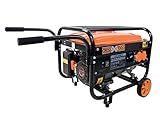 CROSS TOOLS Benzin Stromerzeuger - Stromaggregat - Generator (2.600 W max. Leistung, 2x 230 V Steckdosen, 15l Tank, 3,85 kW (5,2 PS) Motorleistung, Ölmangelsicherung, Seilzugstarter) CPG 3000 V, 68035