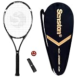 Senston Tennisschläger Unisex, Tennis Racket für Anfänger und Freizeitspieler mit Tennistasche, Overgrip, Vibrationsdämpfer