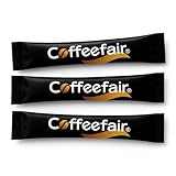 Coffeefair Zuckersticks Schwarz 1000 x 3,6 Zucker, weißer Portionszucker, Feinzucker portioniert, ideal für die Gastronomie oder das Büro