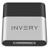 INVERY DockLinQ Pro 30-Pin-Bluetooth-5.0-Adapter-Empfänger für Bose Sounddock und andere 30-Pin-iPod-iPhone-Musik-Dockingstation, nicht für Autos