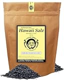 Uncle Spice Hawaii Salz schwarz - 200g schwarzes Hawaiisalz - Premiumqualität - schwarzes Meersalz aus Hawaii - Dekorsalz - Black Lava Salt - Perfekt zur Dekoration