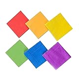 ULTECHNOVO 120Stücke Farbige Servietten Kreative Papiertücher mit Einzigartigem Design für Fröhliche Partys Hohe Saugfähigkeit für pro Packung