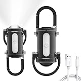 Mini Torch Lumilink, Taschenlampe mit Power Bank, 3 in 1 Wiederaufladbare, 2025 New Lumilink Wasserdicht Mini Taschenlampe Schlüsselanhänger, Extrem Hell Taschenlampen für Outdoor, Camping (Schwarz)